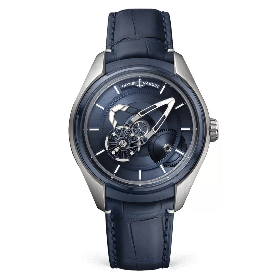 Kişi qol saatı Ulysse Nardin Freak, titan, 43 mm — 230327003