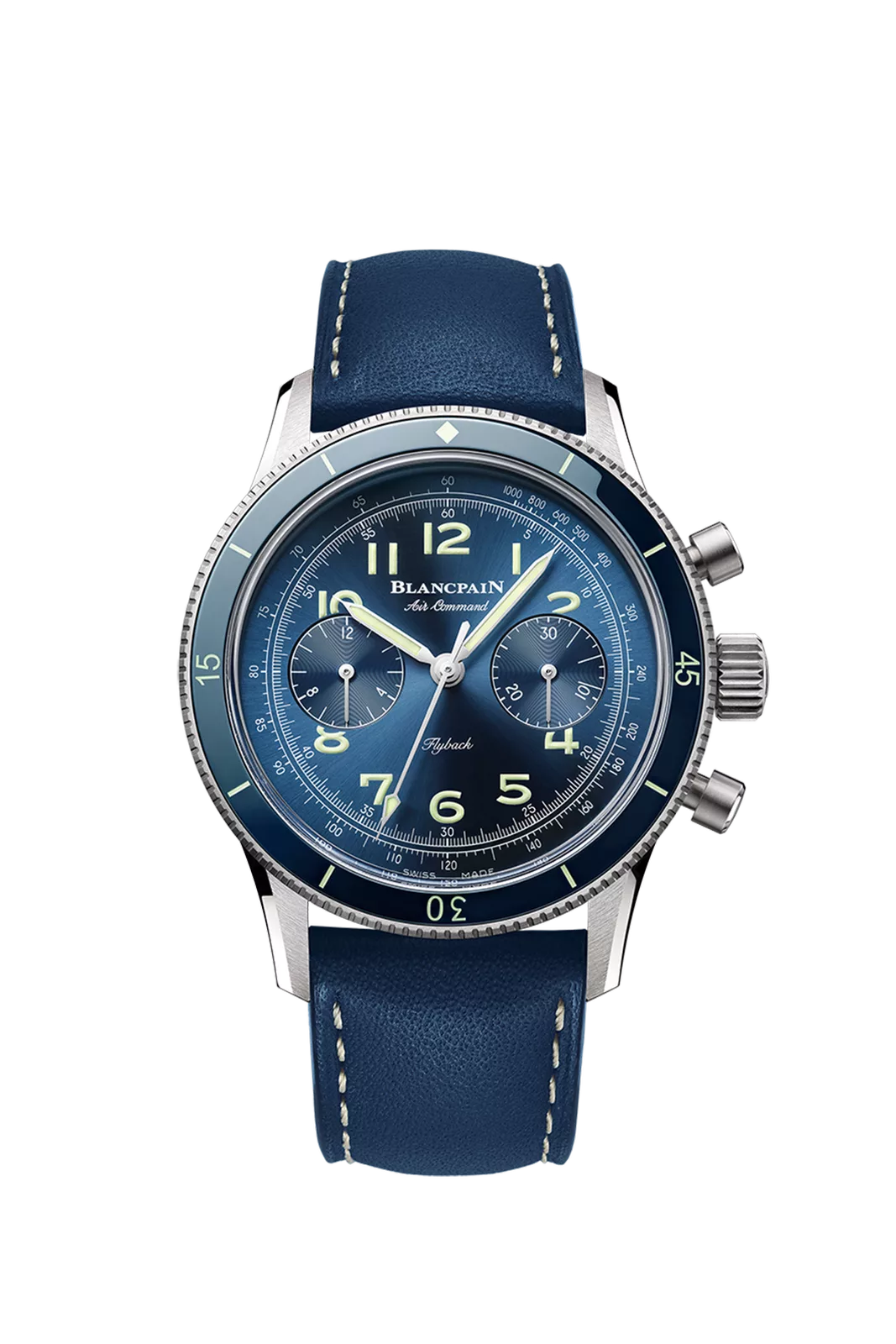 Kişi qol saatı Blancpain Air Command, titan, 42.5 mm — AC0212B4063B