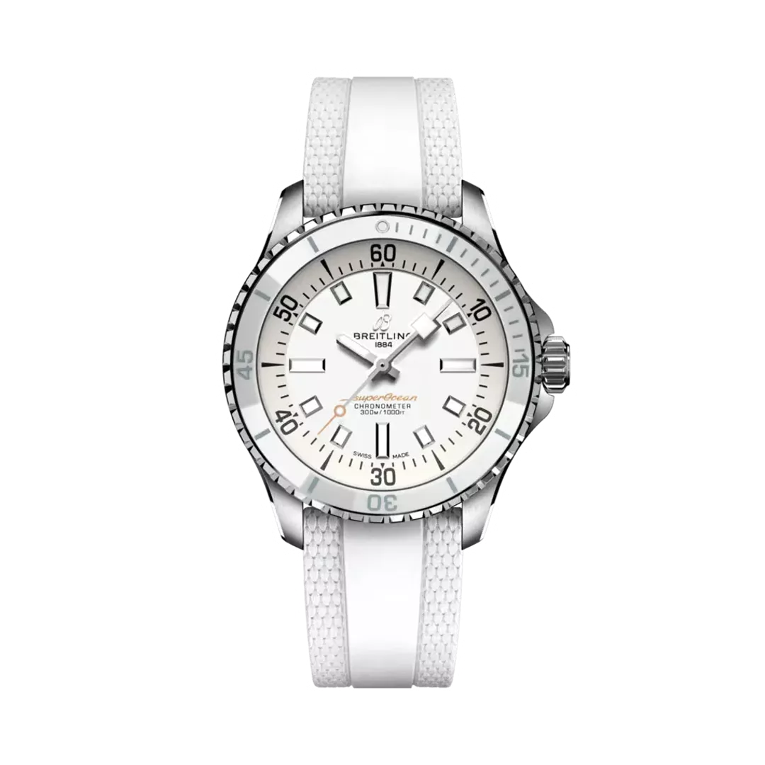 Qadın qol saatı Breitling Superocean, paslanmayan polad, 36 mm — A17377211A1A1