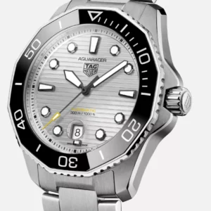 Kişi qol saatı TAG Heuer Aquaracer, donuq/cilalanmış polad, 43 mm — WBP201CBA0632