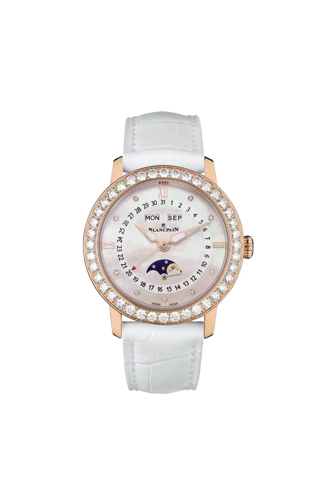 Qadın qol saatı Blancpain Ladybird, qırmızı qızıl, 35 mm — 3663295455B