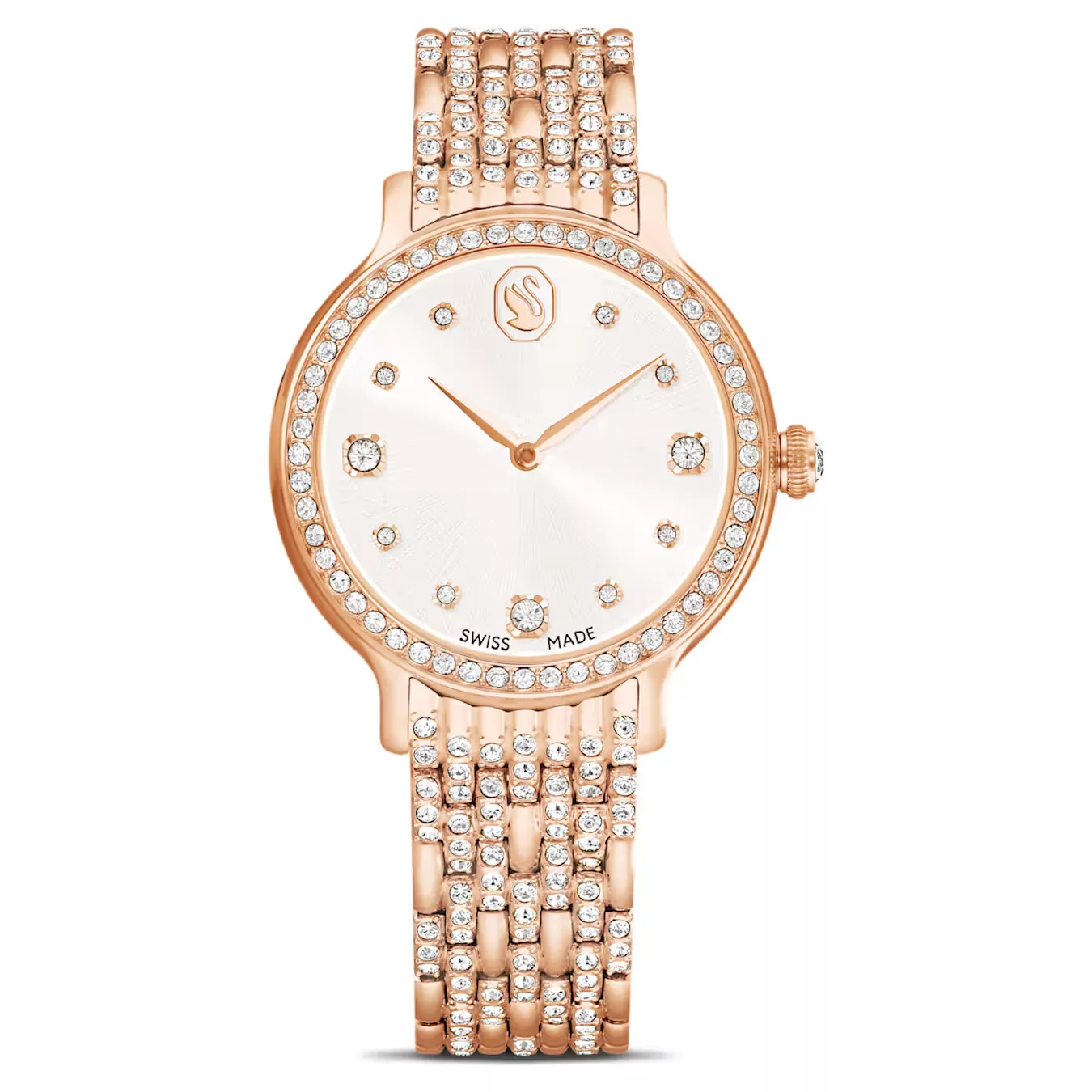 Qadın qol saatı Swarovski, paslanmayan polad, 31 mm — 5713883