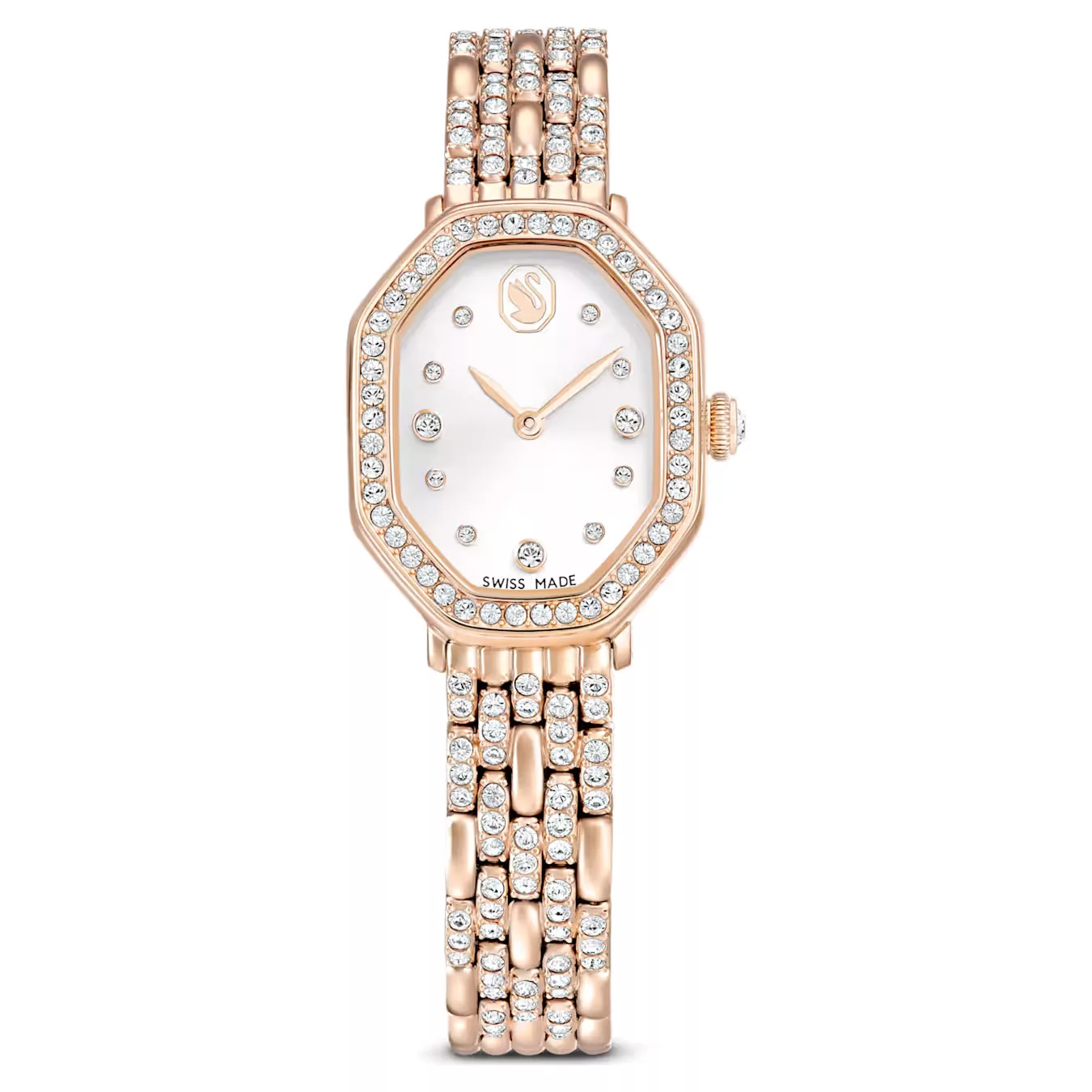 Qadın qol saatı Swarovski, paslanmayan polad, 32 x 23 mm — 5715517