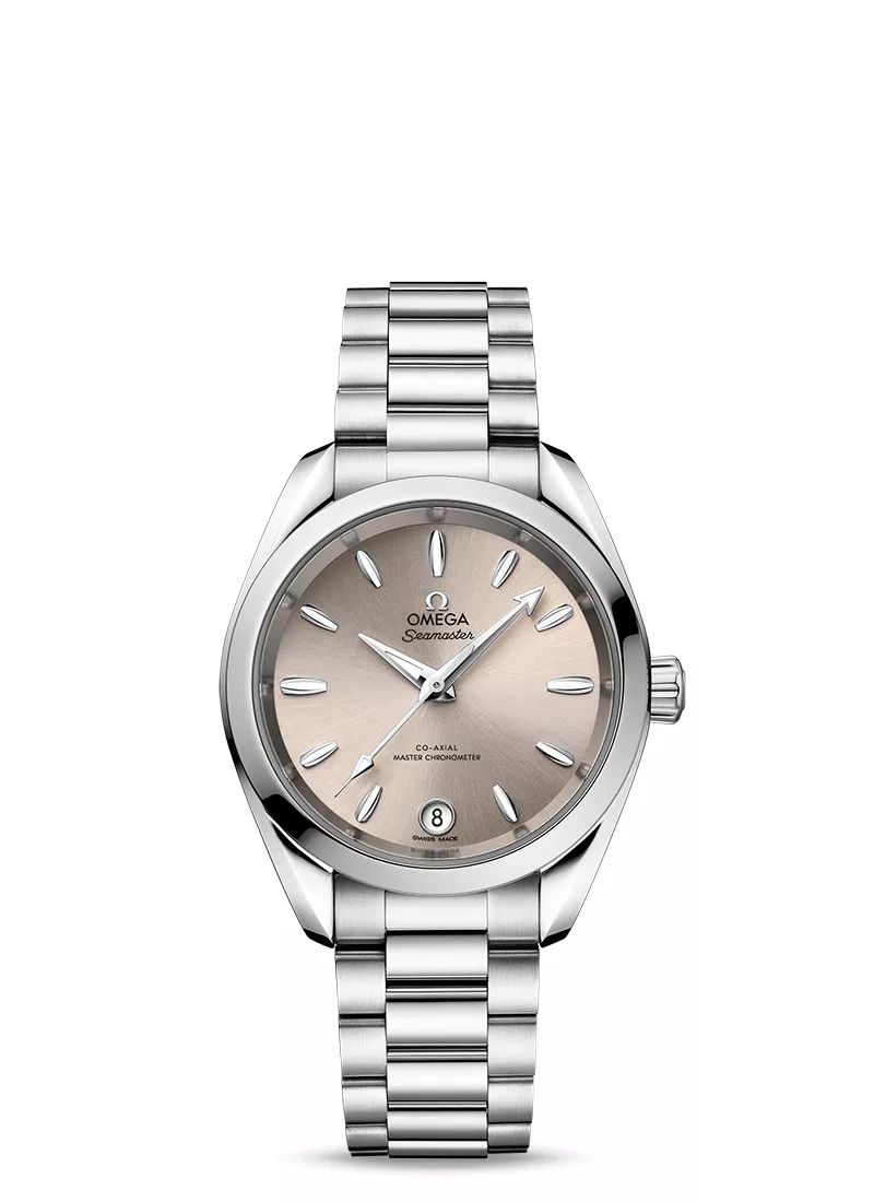 Qadın qol saatı Omega SeaMaster, polad, 34 mm — 22010342009001
