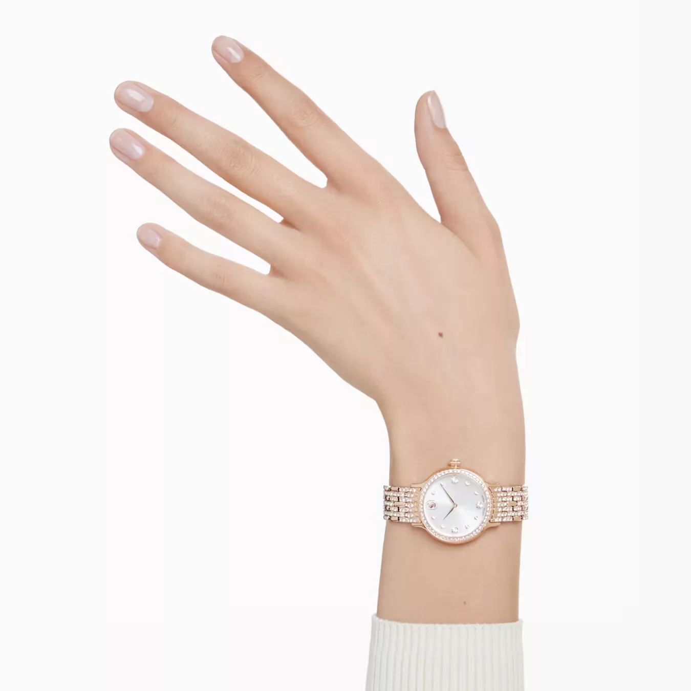 Qadın qol saatı Swarovski, paslanmayan polad, 31 mm — 5713883 - Image 4