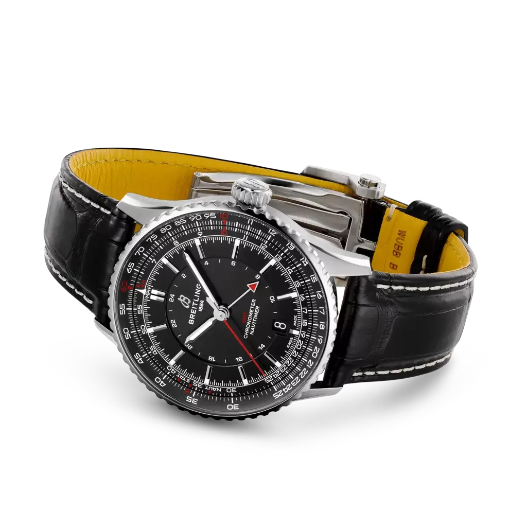 Kişi qol saatı Breitling Navitimer, paslanmayan polad, 41 mm — A32310251B1P1 - Image 3