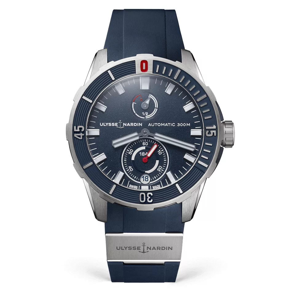 Kişi qol saatı Ulysse Nardin Diver, titan, 44 mm — 1183170393