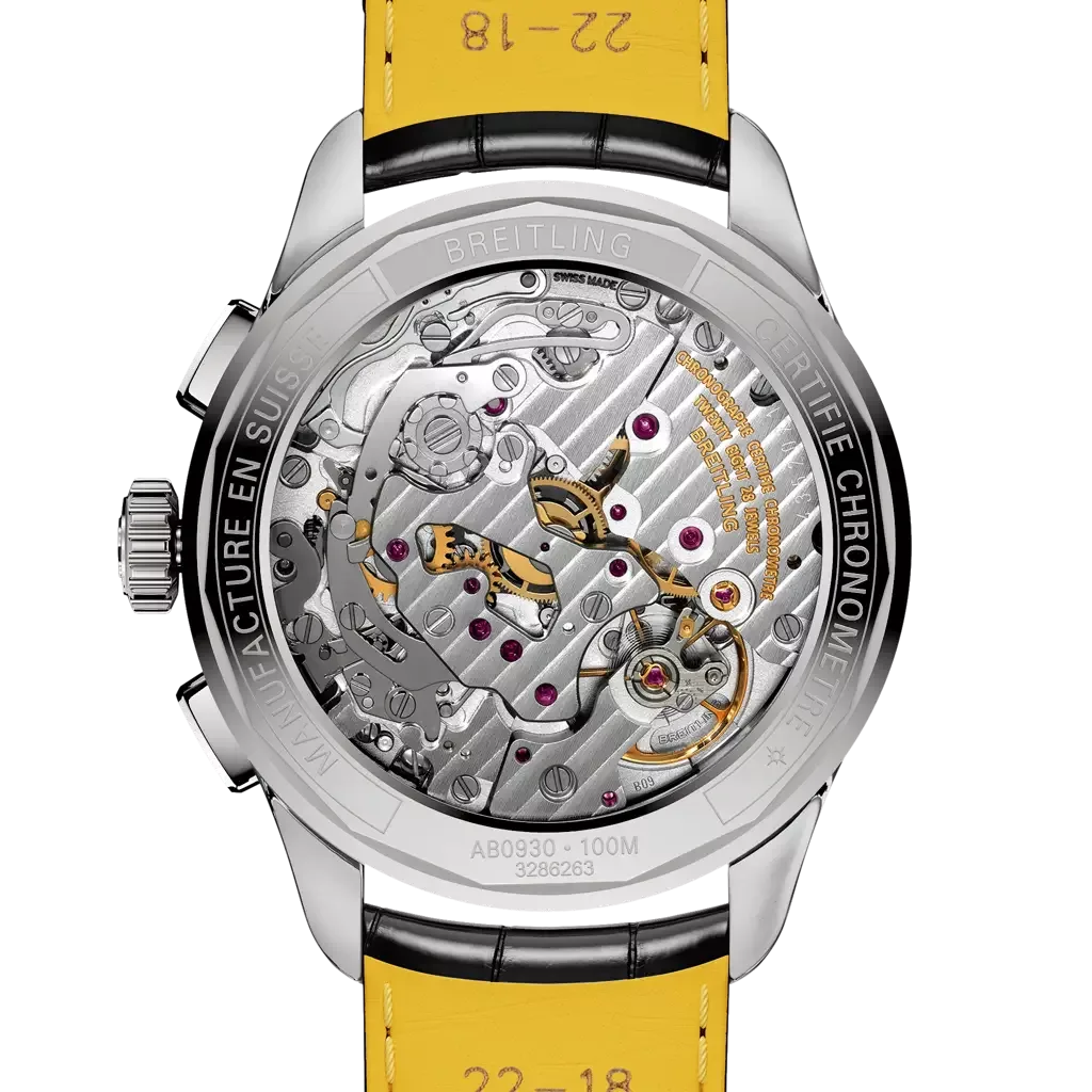 Kişi qol saatı Breitling Premier, paslanmayan polad, 40 mm — AB0930371G1P1 - Image 4