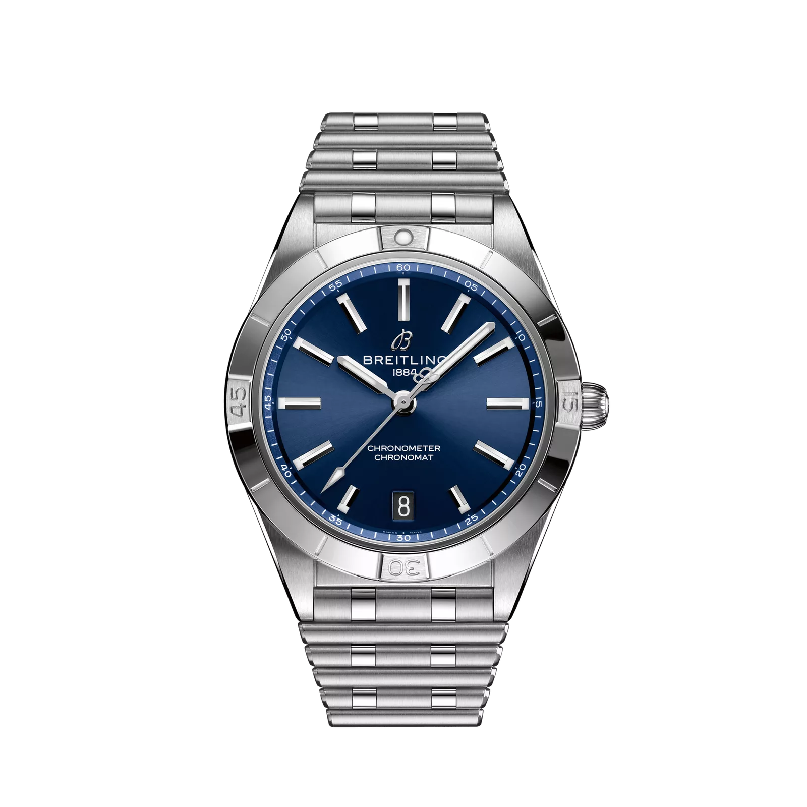 Qadın qol saatı Breitling Chronomat, paslanmayan polad, 36 mm — A10380101C1A1