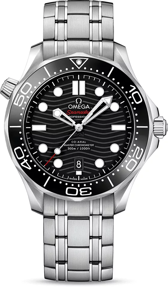 Kişi qol saatı Omega SeaMaster, polad, 42 mm — 21030422001001