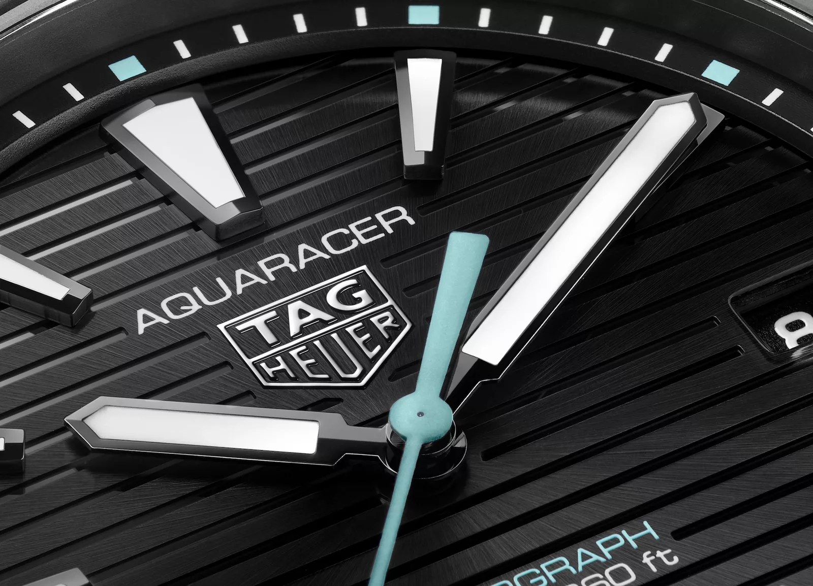 Kişi qol saatı TAG Heuer Aquaracer, dlc örtük, 40 mm — WBP1112FT6199 - Image 3