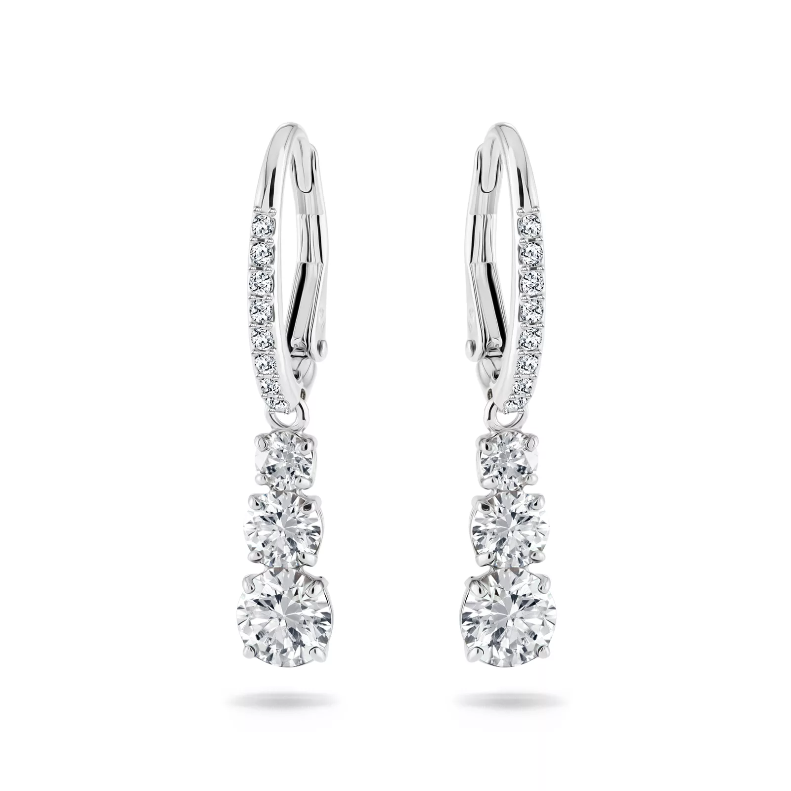 Sırğalar Swarovski, zirkon, kristallar — 5416155