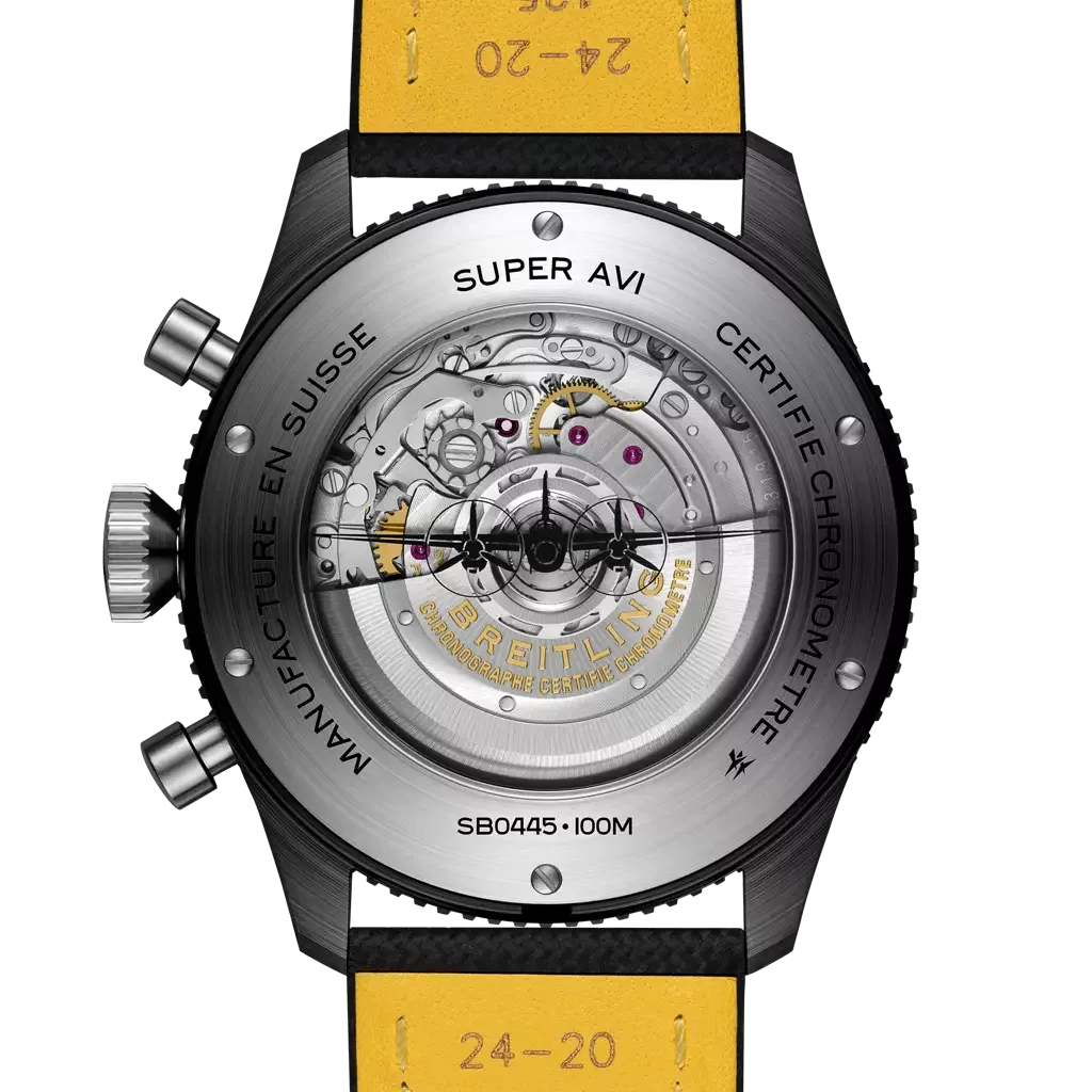 Kişi qol saatı Breitling Classİc AVI, keramika, 46 mm — SB04451A1B1X1 - Image 4