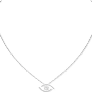 Boyunbağı Messika Lucky Eye, ağ qızıl, brilyant — 07524WG