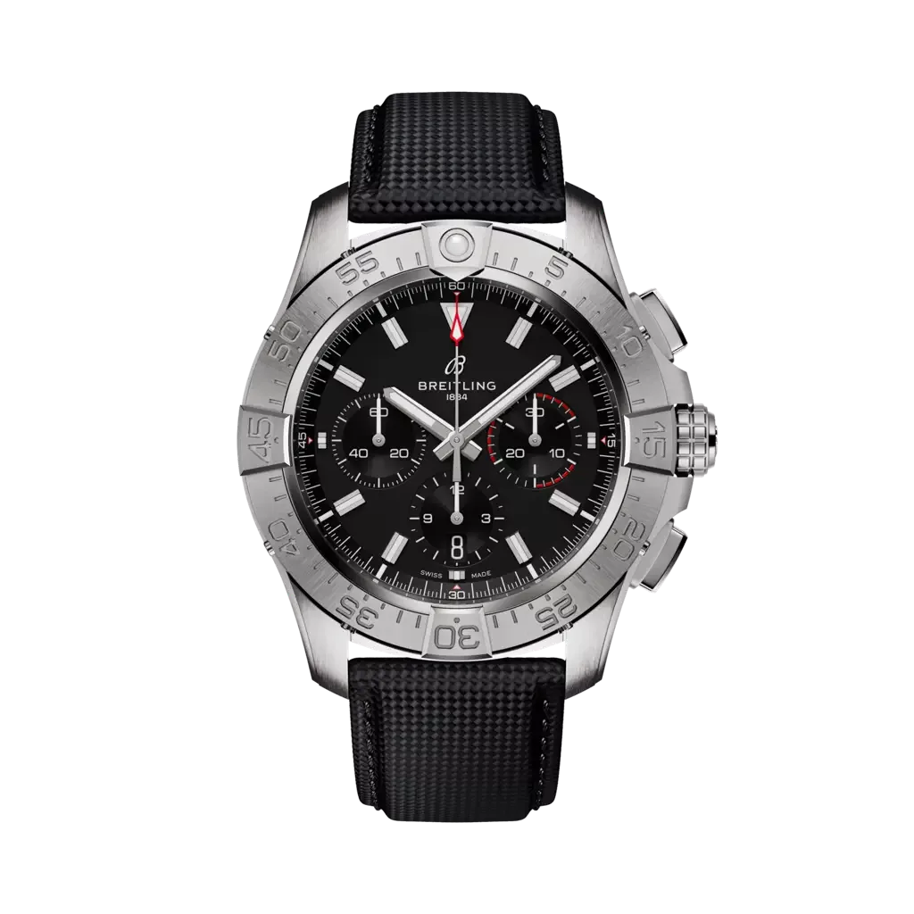 Kişi qol saatı Breitling Avenger, paslanmayan polad, 44 mm — AB0147101B1X1