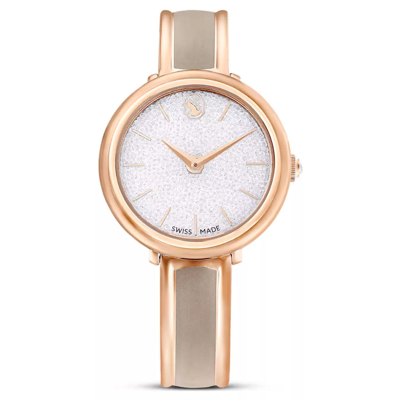 Qadın qol saatı Swarovski, paslanmayan polad, 32 mm — 5709814