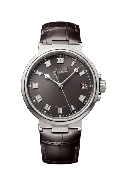 Kişi qol saatı Breguet Marine, titan, 40 mm — 5517TIY19ZU