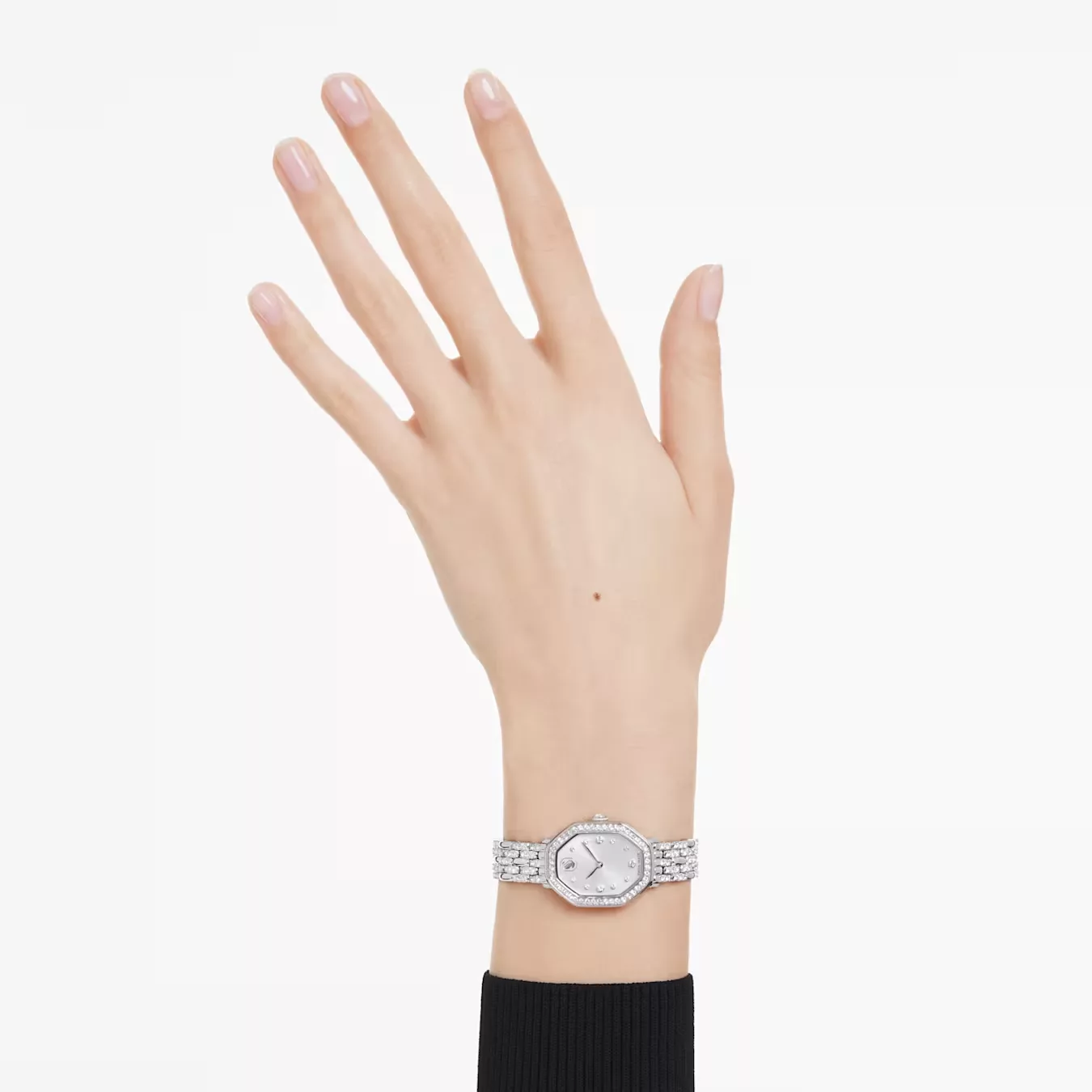 Qadın qol saatı Swarovski, paslanmayan polad, 32 x 23 mm — 5698690 - Image 4