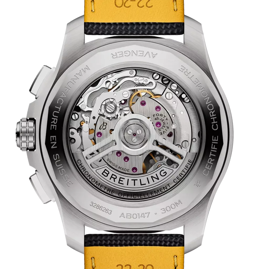 Kişi qol saatı Breitling Avenger, paslanmayan polad, 44 mm — AB0147101B1X1 - Image 4