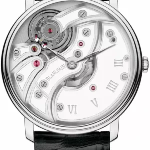 Kişi qol saatı Blancpain Villeret, ağ qızıl, 43 mm — 6616152755B