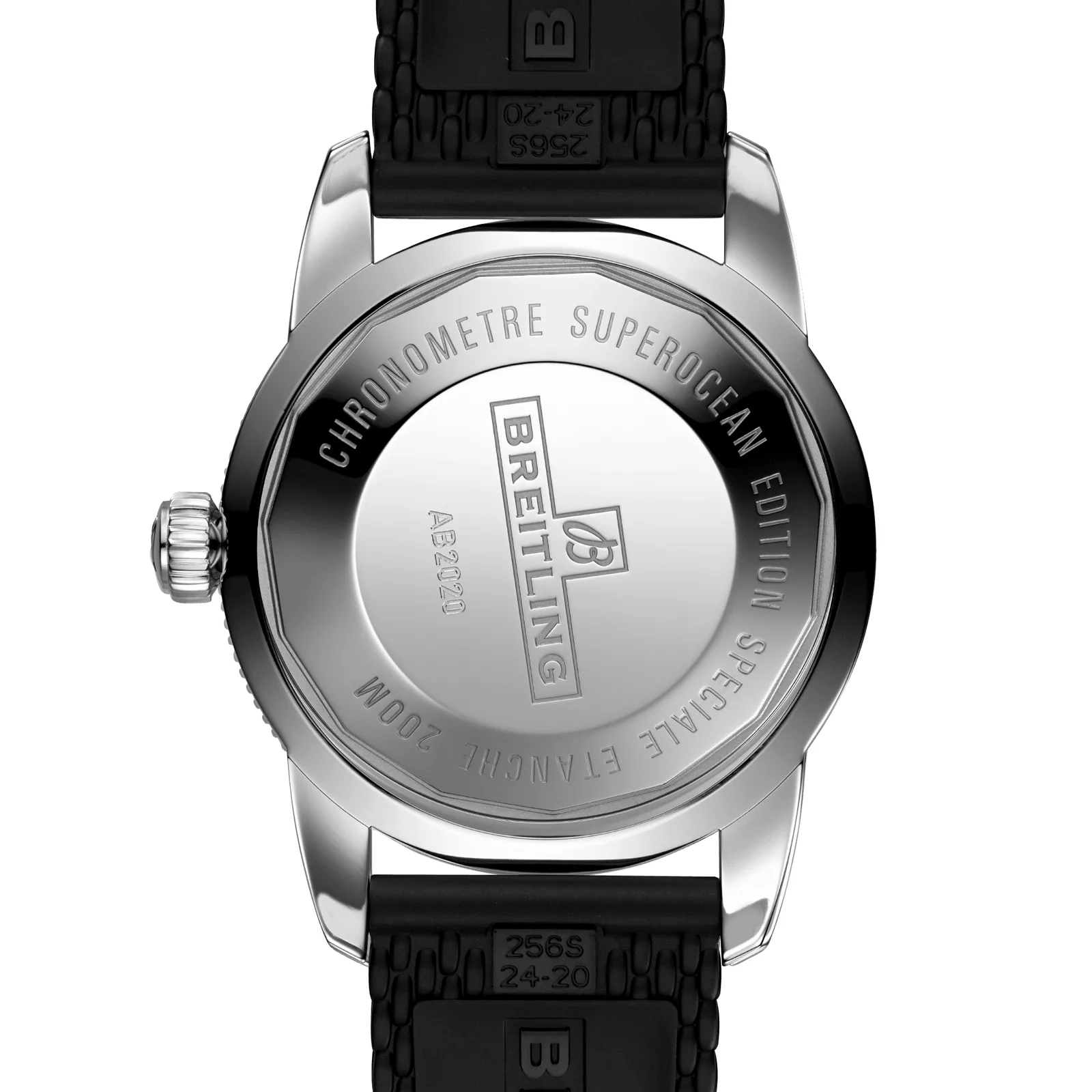 Kişi qol saatı Breitling Superocean, paslanmayan polad, 46 mm — AB2020121B1S1 - Image 4