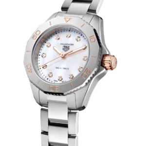 Qadın qol saatı TAG Heuer Aquaracer, donuq/cilalanmış polad, 30 mm — WBP1450BA0622