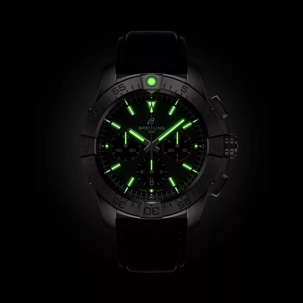 Kişi qol saatı Breitling Avenger, paslanmayan polad, 44 mm — AB0147101B1X1 - Image 6