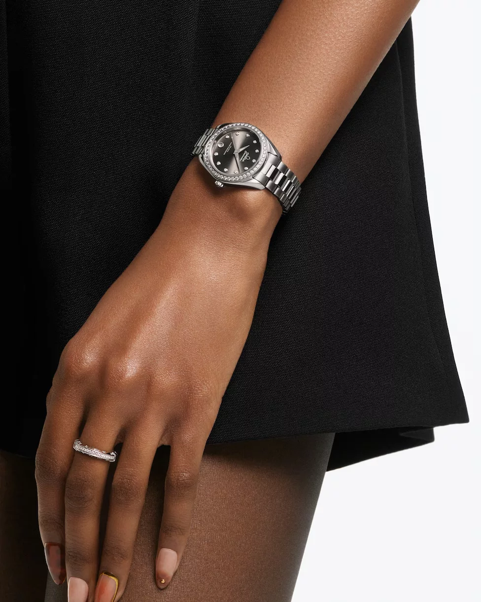 Qadın qol saatı Omega SeaMaster, polad, 30 mm — 22015302056001 - Image 5