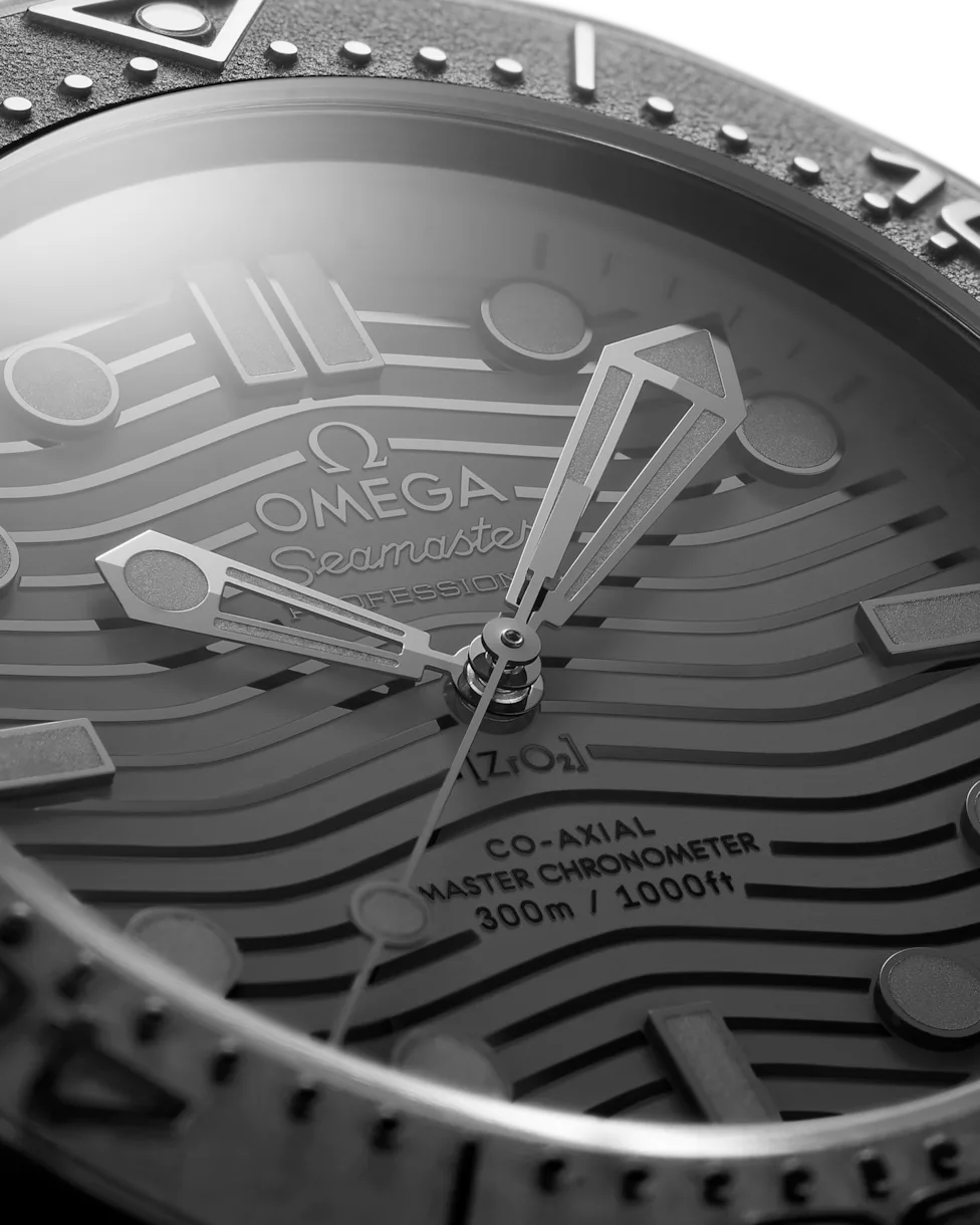 Kişi qol saatı Omega SeaMaster, keramika, 43,5 mm — 21092442001003 - Image 3