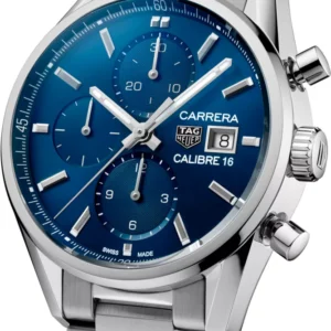 Kişi qol saatı TAG Heuer Carrera, cilalanmış polad, 41 mm — CBK2112BA0715