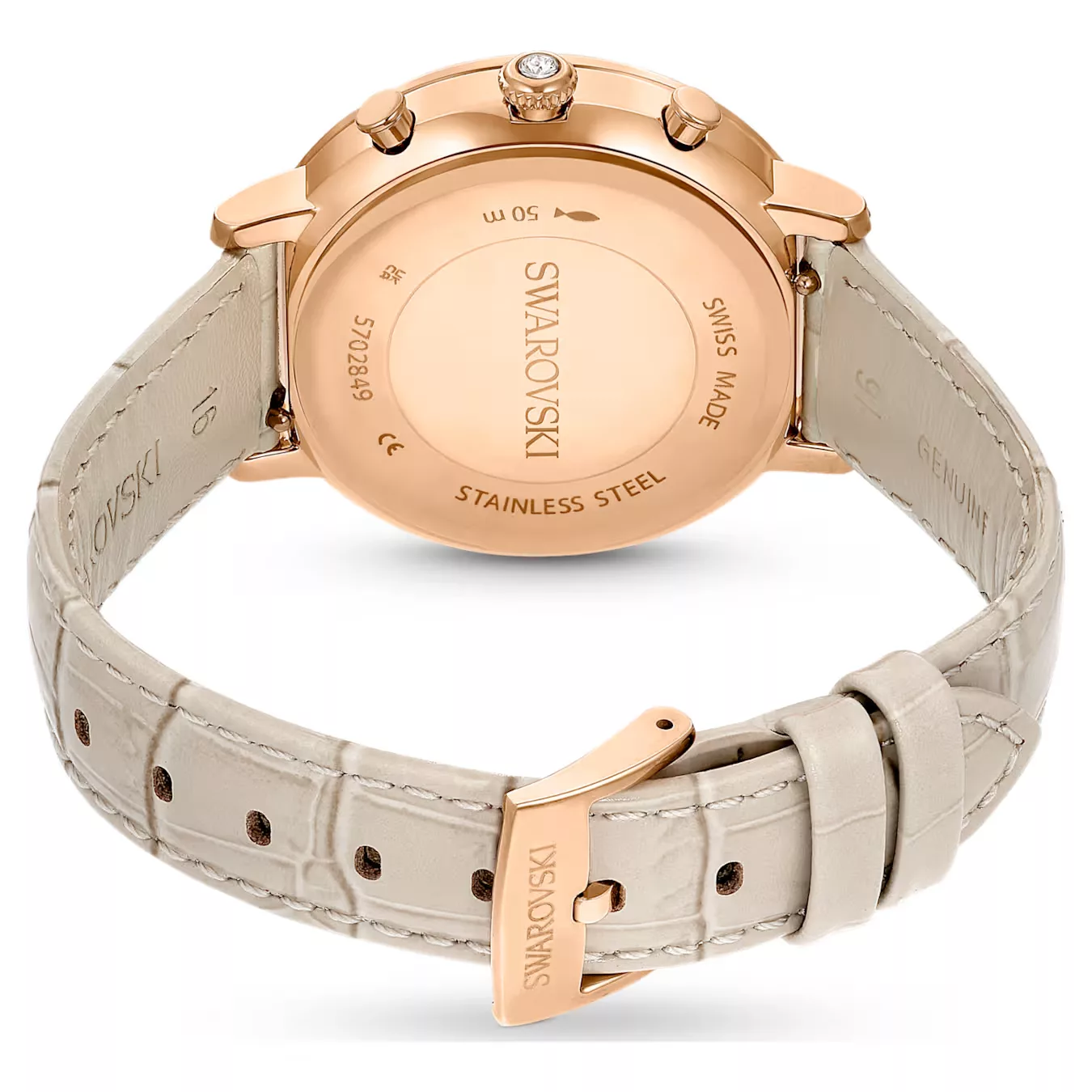 Qadın qol saatı Swarovski, paslanmayan polad, 36 mm — 5702849 - Image 3