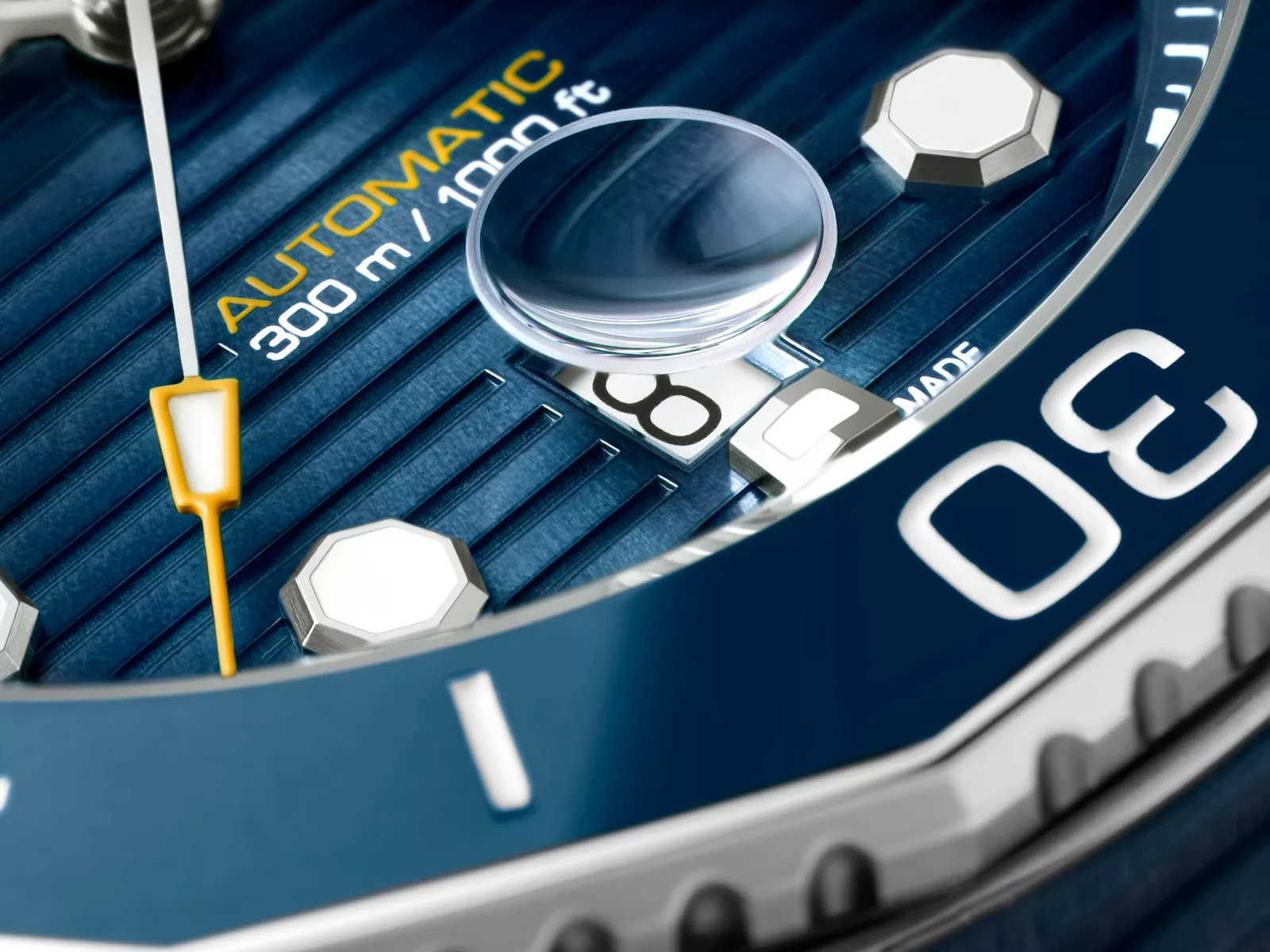 Kişi qol saatı TAG Heuer Aquaracer, donuq/cilalanmış polad, 43 mm — WBP201BFT6198 - Image 2
