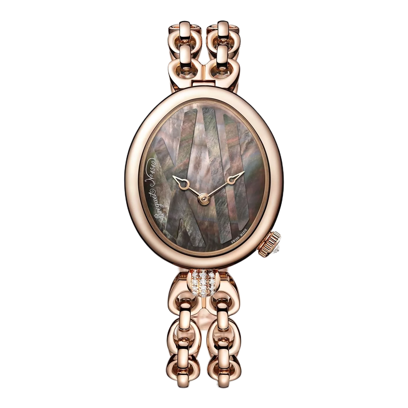 Qadın qol saatı Breguet Reine de Naples, çəhrayı qızıl, 26,7 mm — 9808BR5TJ500D00