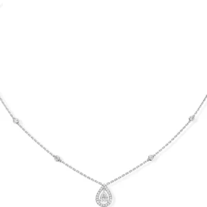 Boyunbağı Messika Joy, ağ qızıl, brilyant — 04281WG