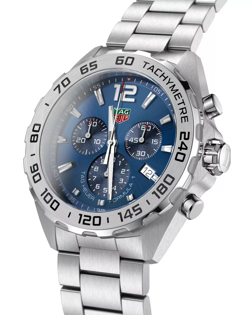 Kişi qol saatı TAG Heuer Formula 1, donuq polad, 43 mm — CAZ101KBA0842