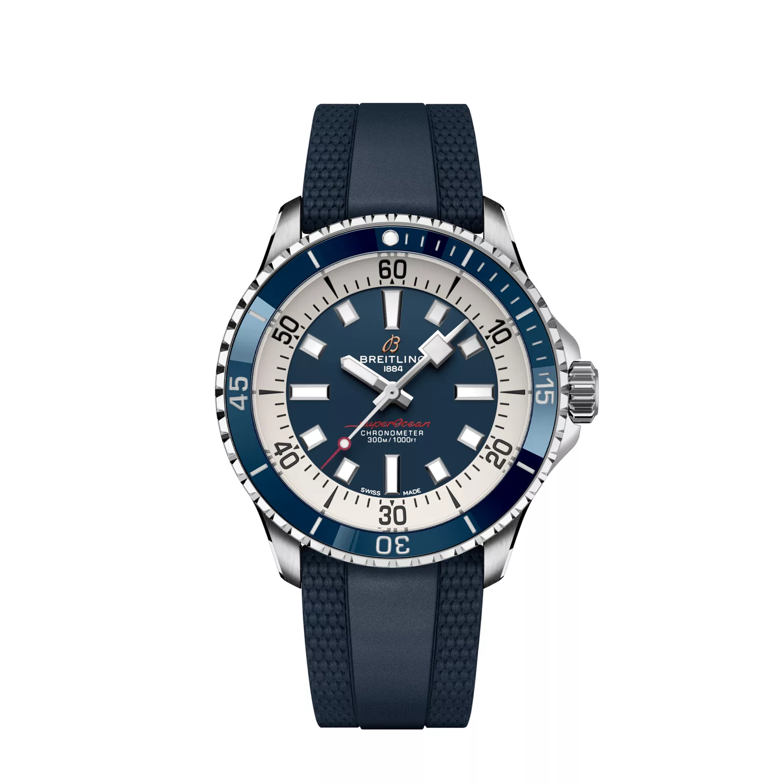 Qadın qol saatı Breitling Superocean, paslanmayan polad, 42 mm — A17375E71C1S1