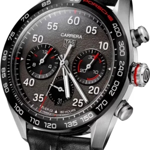 Kişi qol saatı TAG Heuer Carrera, donuq/cilalanmış polad, 44 mm — CBN2A1FFC6492