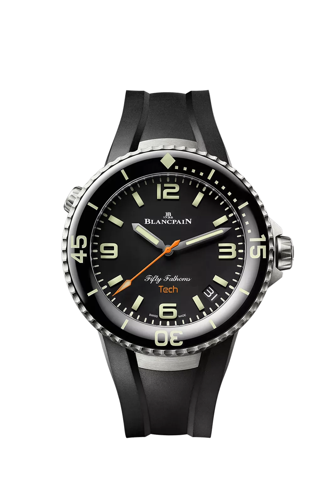 Kişi qol saatı Blancpain The fifty fathoms, titan, 45 mm — 502912B3094A