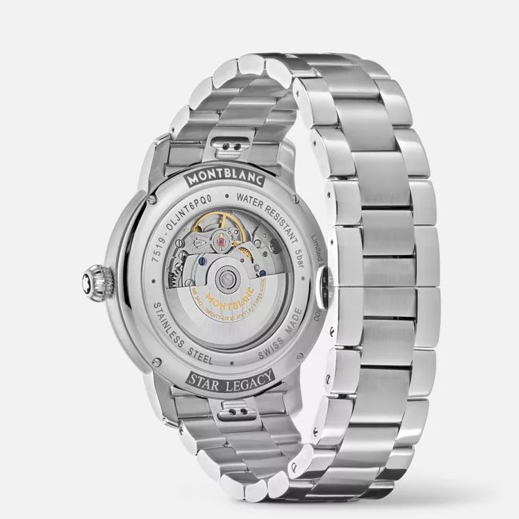 Kişi qol saatı Montblanc Star Legacy, paslanmayan polad, 43 mm — 130957 - Image 4