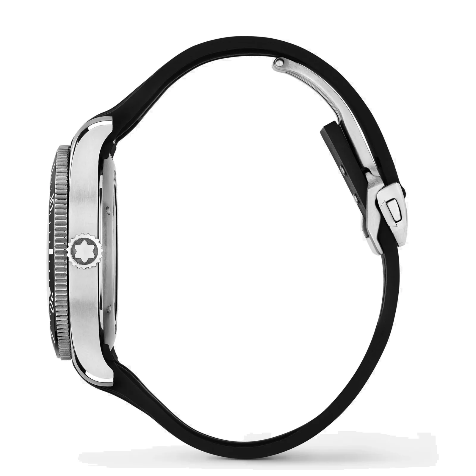 Kişi qol saatı Montblanc Iced sea, paslanmayan polad, 41 mm — 129372 - Image 3