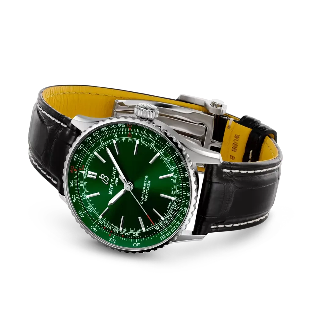 Kişi qol saatı Breitling Navitimer, paslanmayan polad, 41 mm — A17329371L1P1 - Image 3