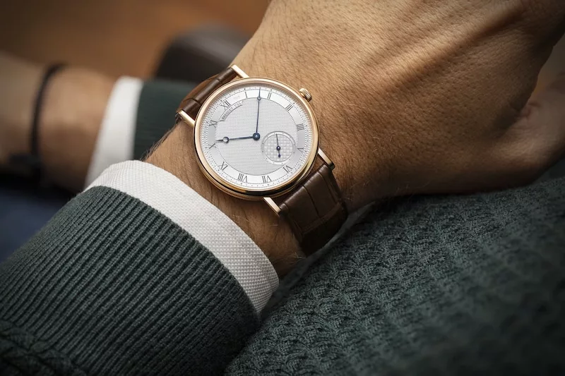 Kişi qol saatı Breguet Classique, çəhrayı qızıl, 40 mm — 7147BR129WU - Image 3