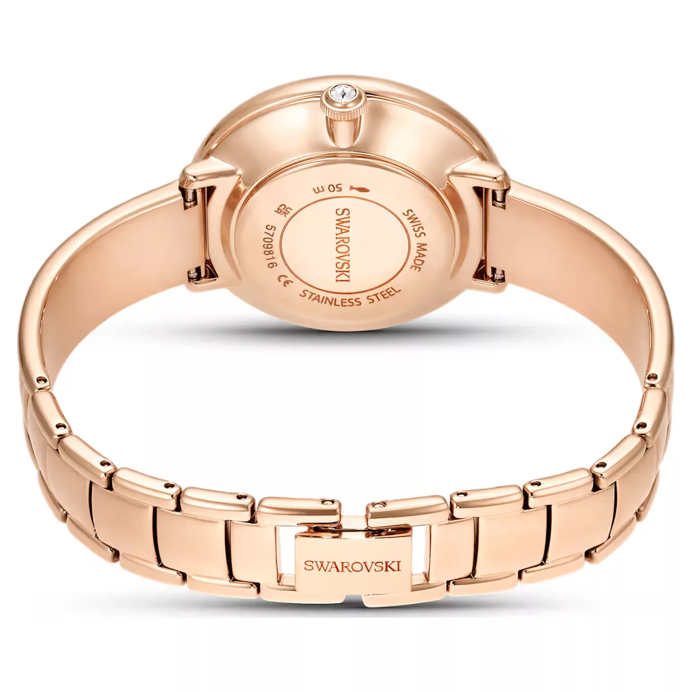 Qadın qol saatı Swarovski, paslanmayan polad, 32 mm — 5689324 - Image 3