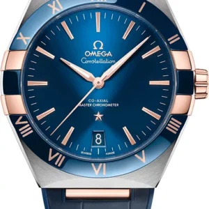Kişi qol saatı Omega Constellation, polad ‑ sedna™ qızılı, 41 mm — 13123412103001