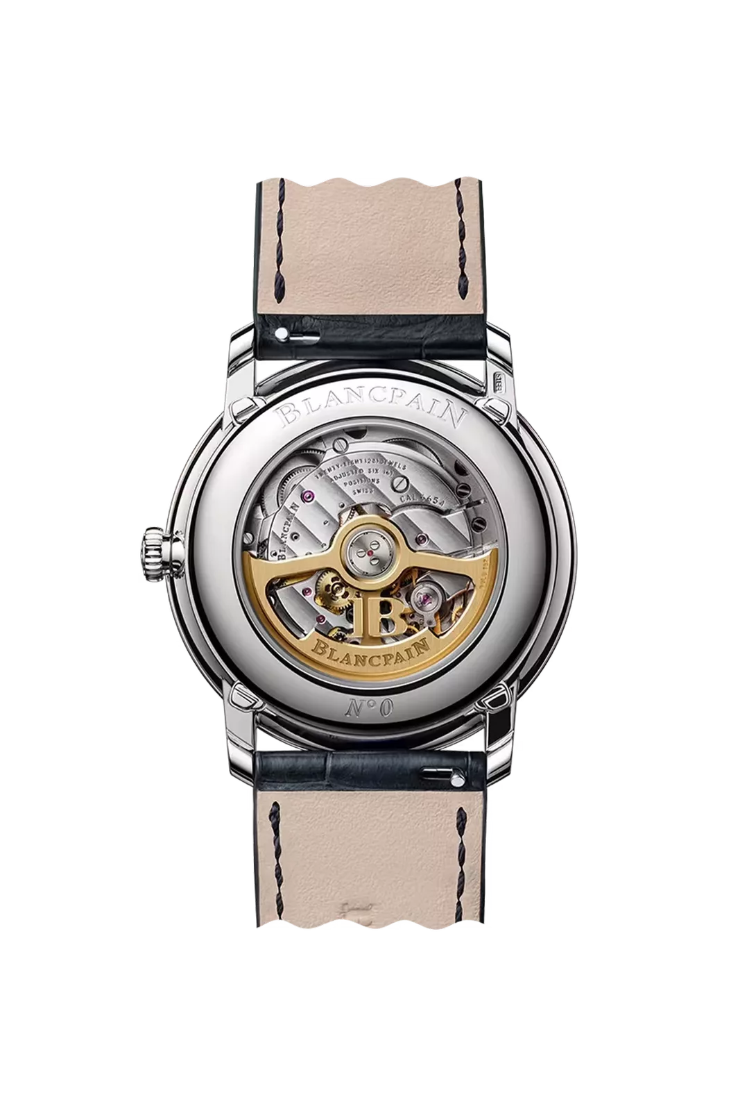 Kişi qol saatı Blancpain Villeret, polad, 40,2 mm — 6654N114255B - Image 2