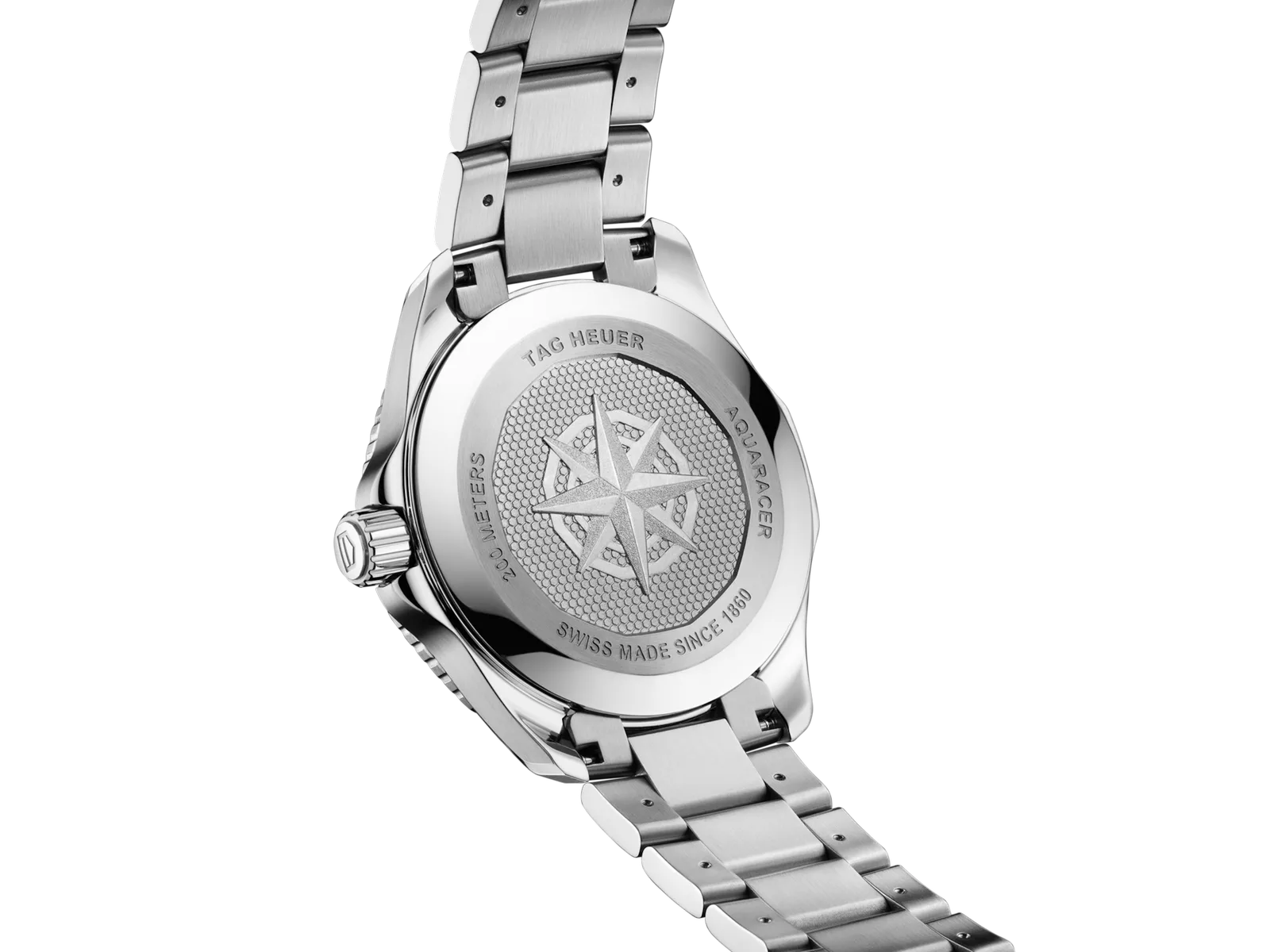 Kişi qol saatı TAG Heuer Aquaracer, donuq/cilalanmış polad, 40 mm — WBP1111BA0627 - Image 3
