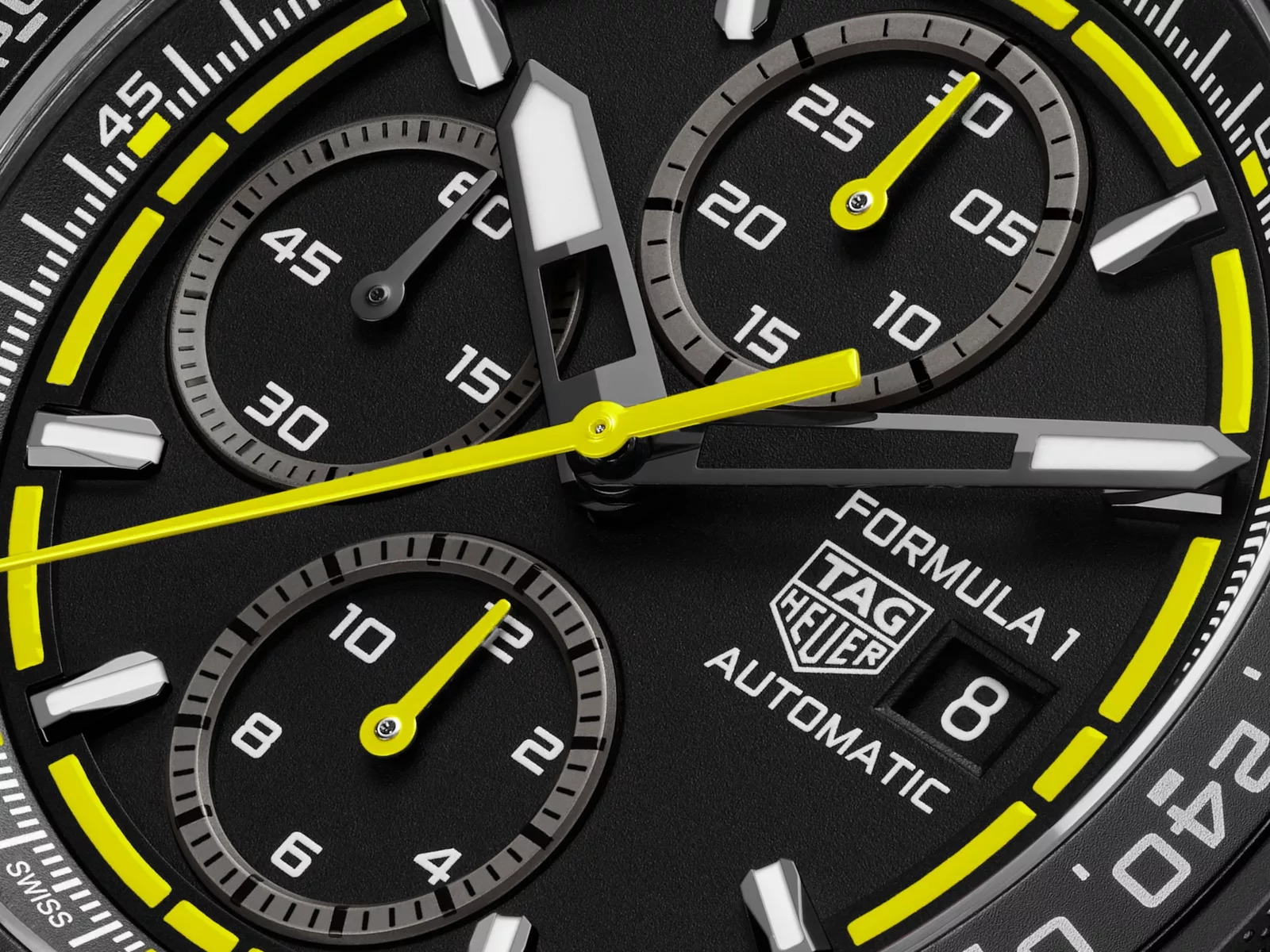 Kişi qol saatı TAG Heuer Formula 1, qumlanmış səthə malik dlc örtüklü titan, 44 mm — CBZ2086FT8098 - Image 2
