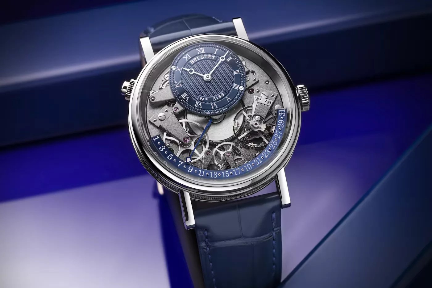 Kişi qol saatı Breguet Tradition, ağ qızıl, 40 mm — 7597BBGY9WU - Image 2