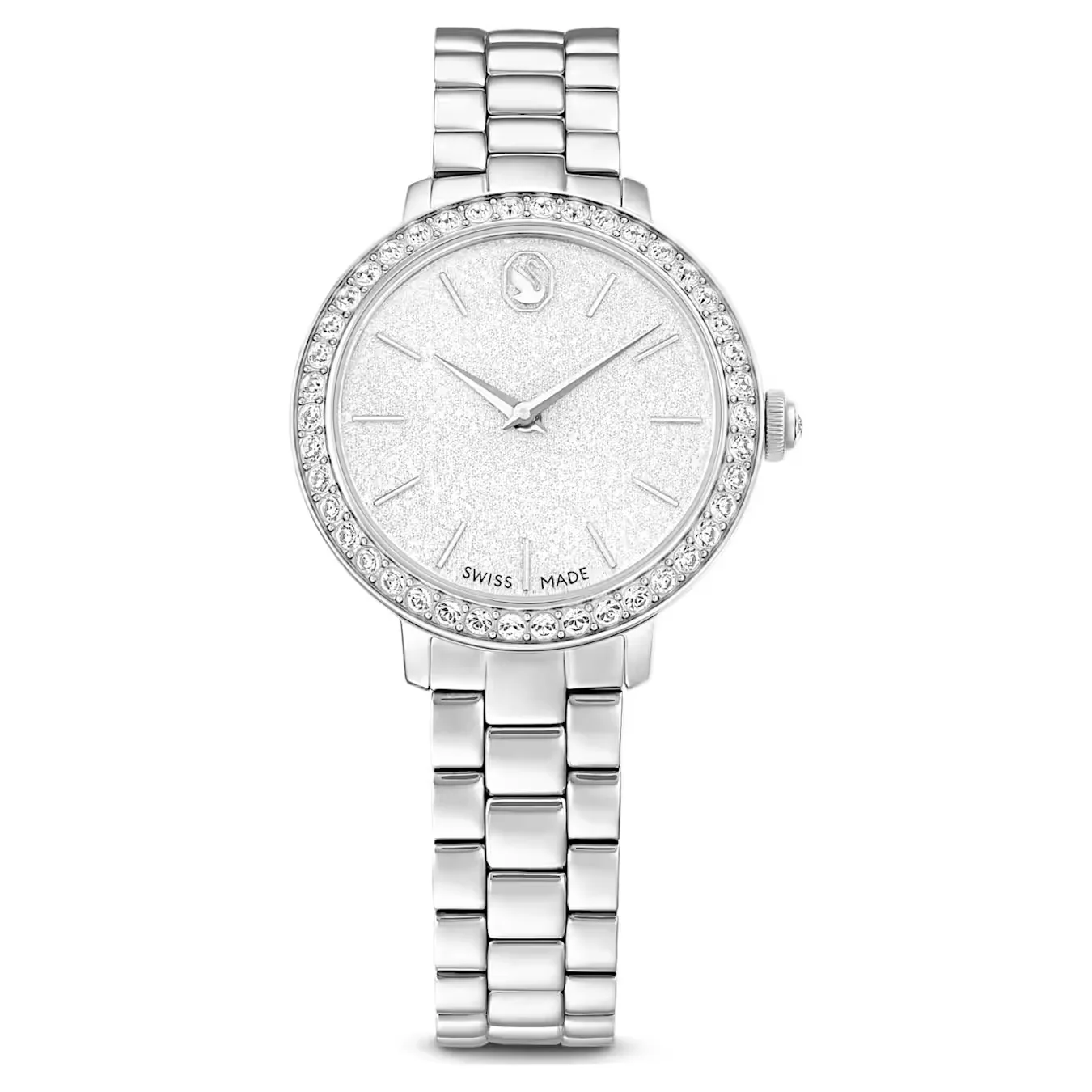 Qadın qol saatı Swarovski, paslanmayan polad, 30 mm — 5706182