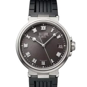 Kişi qol saatı Breguet Marine, titan, 40 mm — 5517TIG25ZU